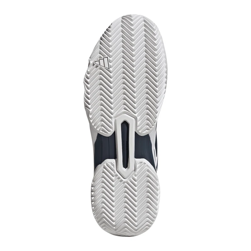 CourtJam Control 3 Sandplatzschuh Herren - weiß, dunkelblau