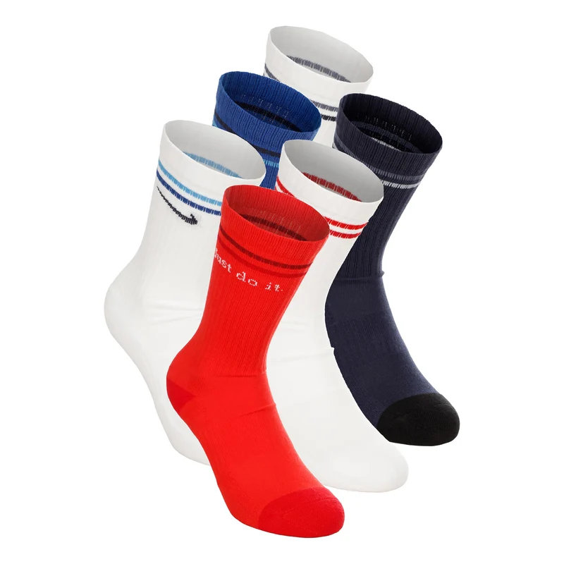 Elevated Crew Tennissocken 6er Pack Kinder - mehrfarbig, weiß