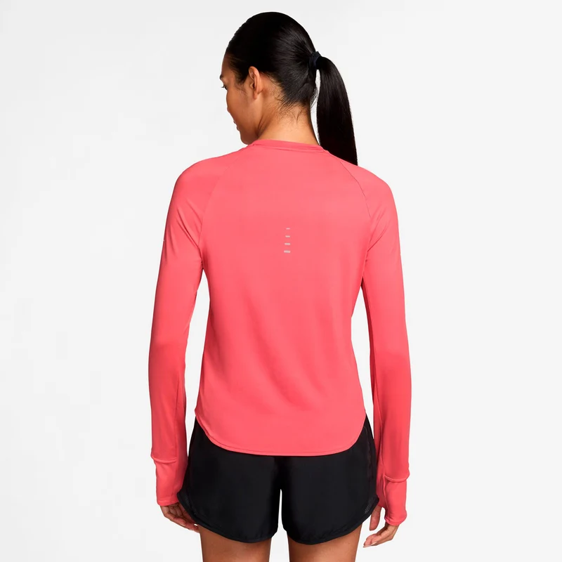 Swift Laufshirt Damen - koralle, silber