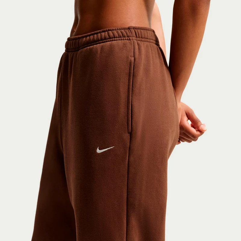 Studio Fleece Trainingshose Damen - braun
