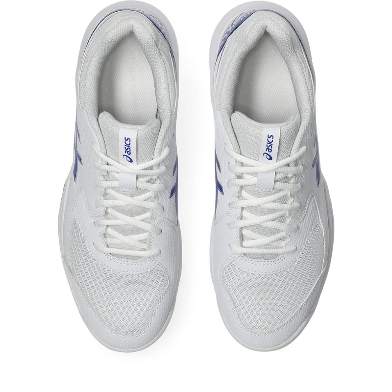 Asics Padelschoen Gel Dedicate 8 Padel Heren Wit Blauw