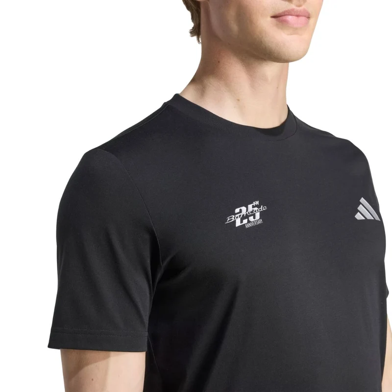 Adidas T-Shirt Graphic Tee Barricade 25th Zwart