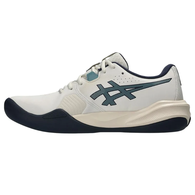 Asics Tennisschoen Gel Challenger 15 Indoor Heren Offwhite Blauw