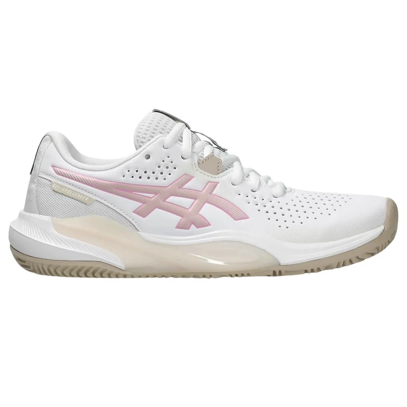 Asics Padelschoen Gel Challenger 15 Padel Dames Wit Roze