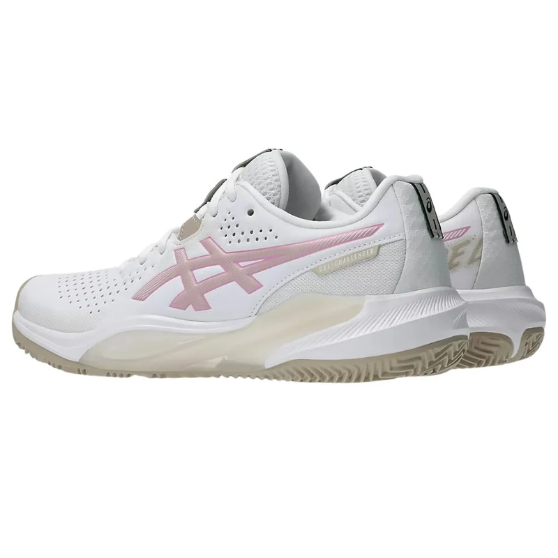 Asics Padelschoen Gel Challenger 15 Padel Dames Wit Roze