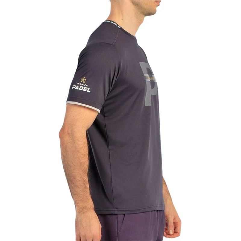 Bullpadel T-shirt Bises Heren Carbon