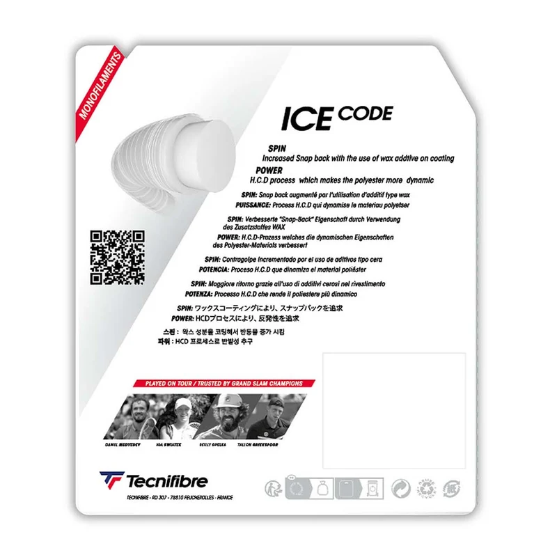 GARNITURE ICE CODE BLANC