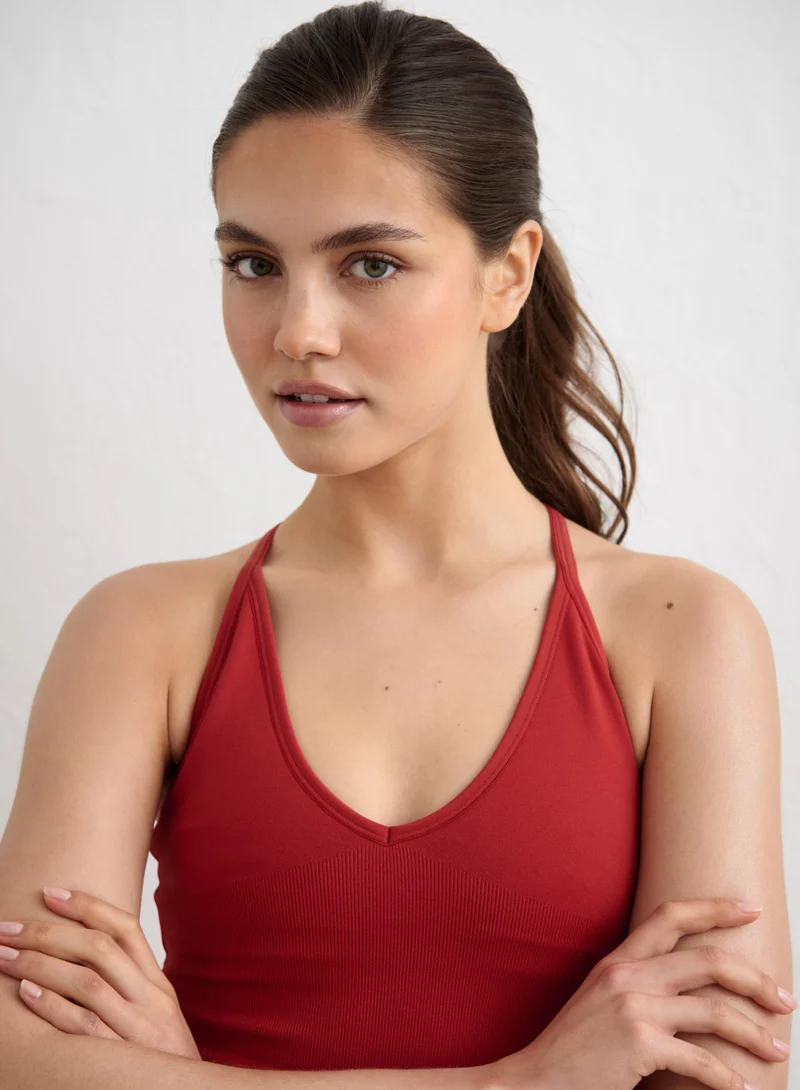 Cayenne Shape Seamless Deep Cut Dress