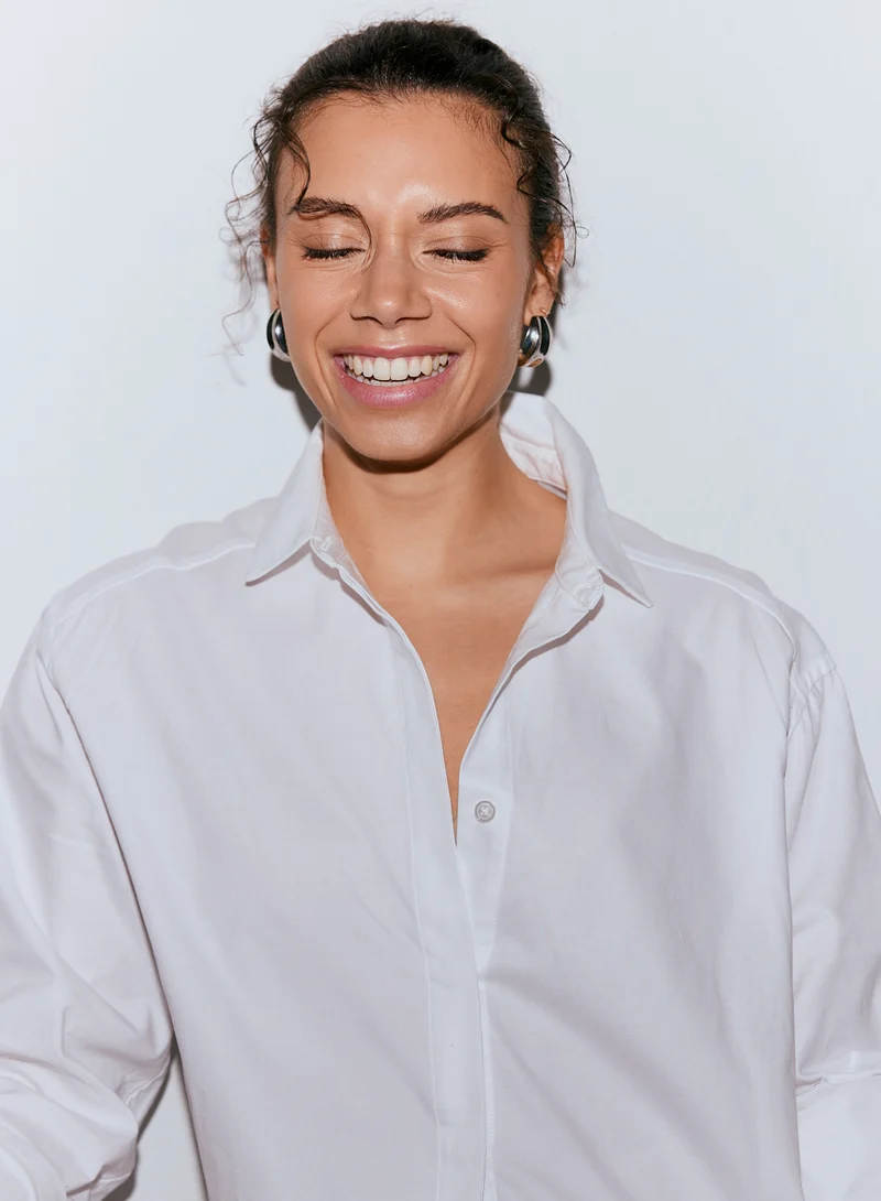 White Oxford Shirt