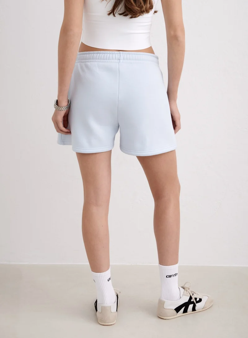 Aura Script Sweat Shorts