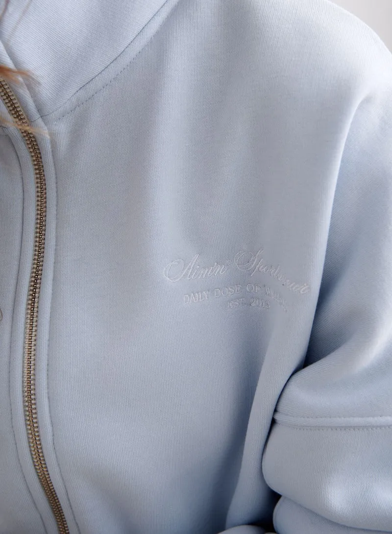 Aura Script Zip Jacket