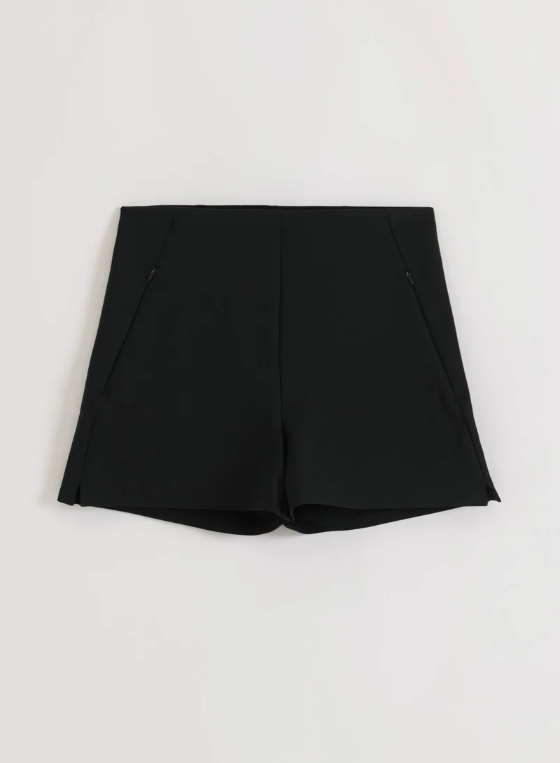 Black Luxe Shorts