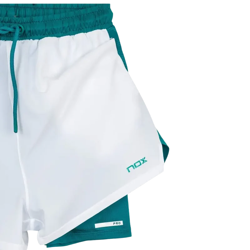 Pantalón Nox Pro White/Ivy Green 2026