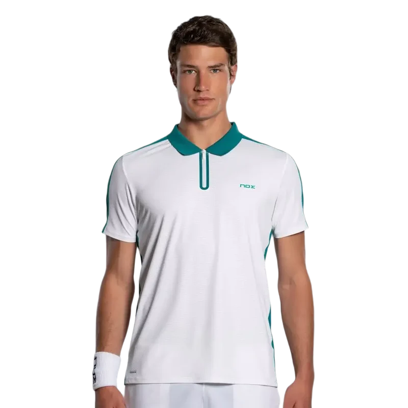 Polo Nox Pro White/Ivy Green 2026