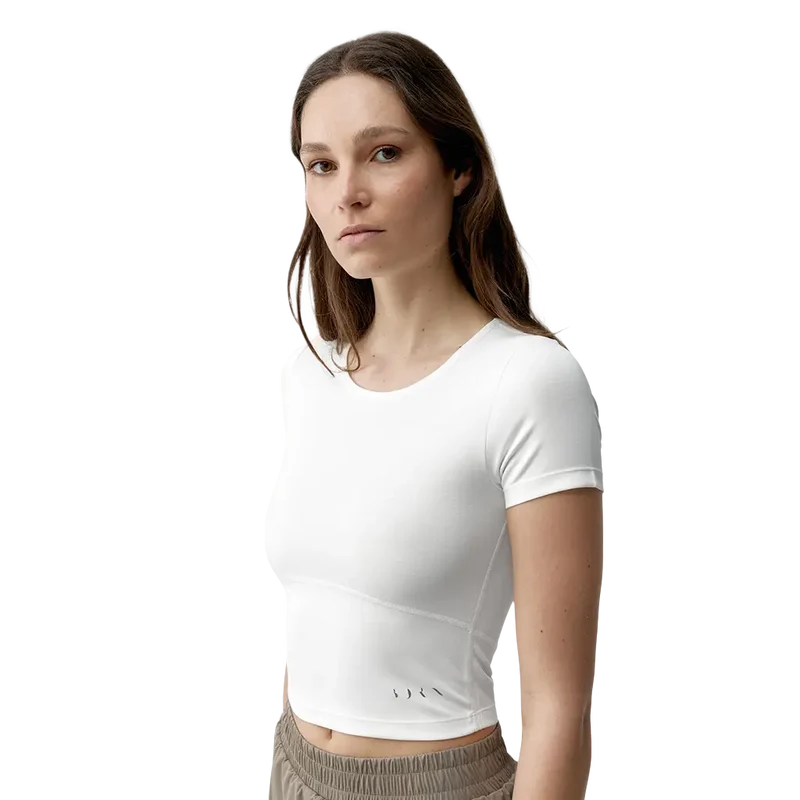 Camiseta Born Living Yoga Aldina Off White 2026