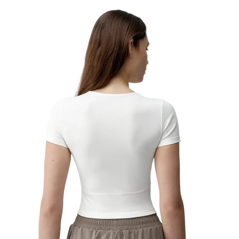 Camiseta Born Living Yoga Aldina Off White 2026