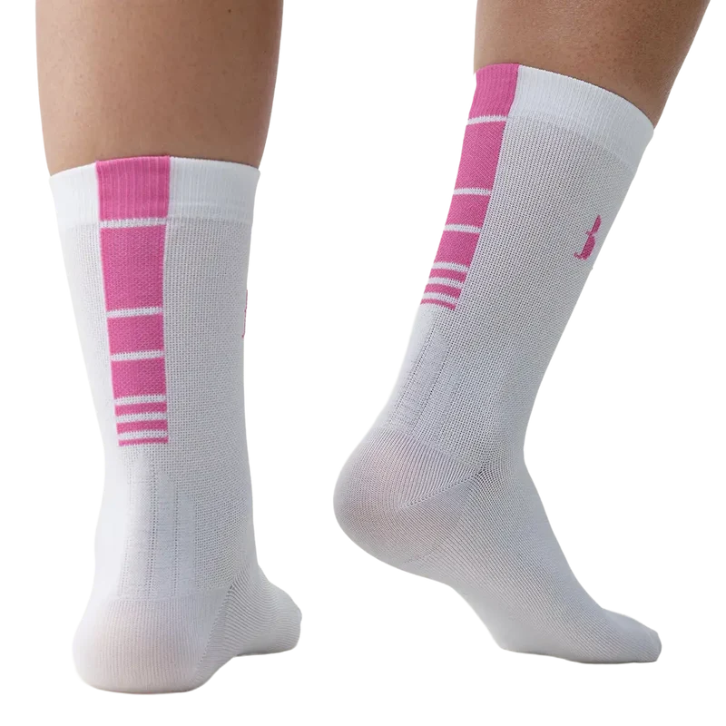 Calcetines Born Living Yoga Acari White/Fuxia
