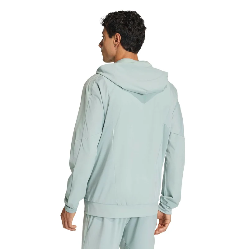 D4T Hybrid Sweatjacke Herren-salbei