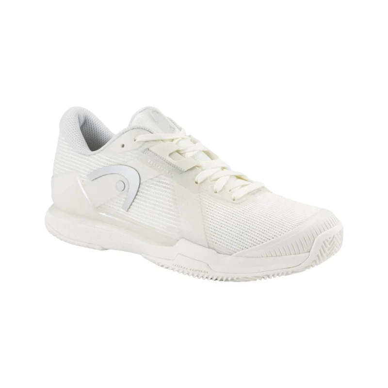 Head Sprint Pro 4.0 Clay Women Shoes (Chalk White/Light Grey)
