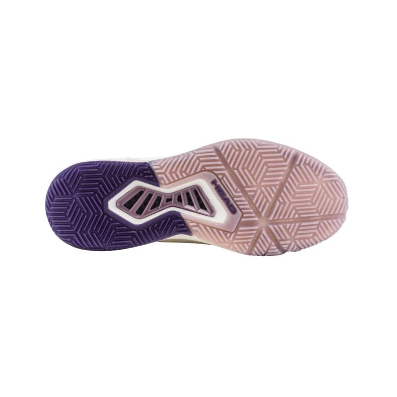 Head Motion Pro 1.5 Women Padel Shoes (Chalk White/Purple Night)