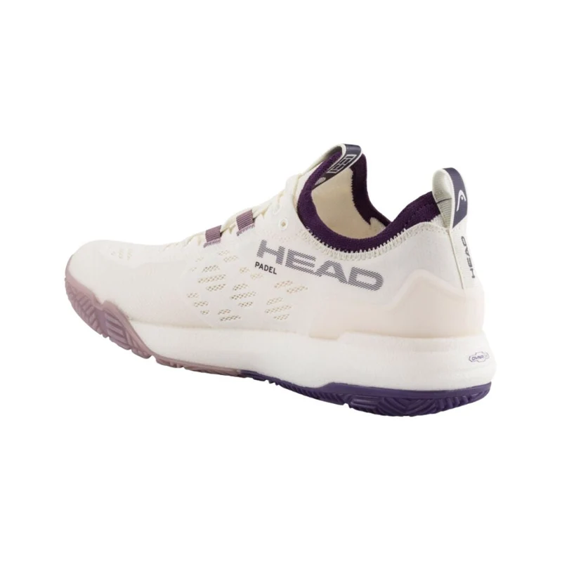 Head Motion Pro 1.5 Women Padel Shoes (Chalk White/Purple Night)