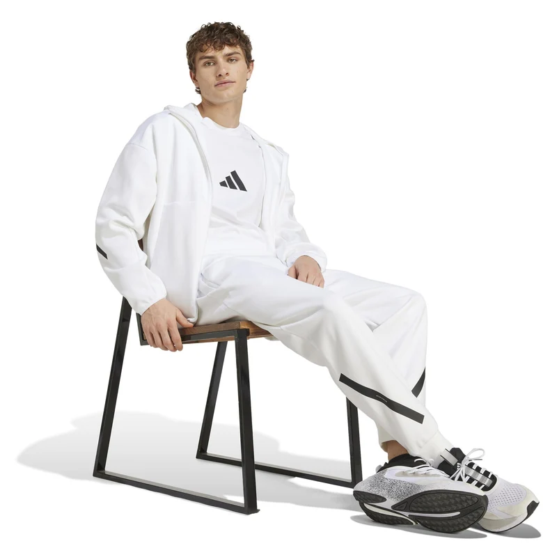 Z.N.E. Sweatjacke Herren - weiß
