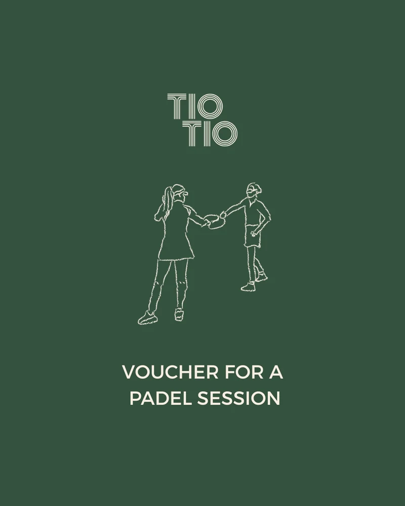 Digitaler TIO-Gutschein – Padel-Session