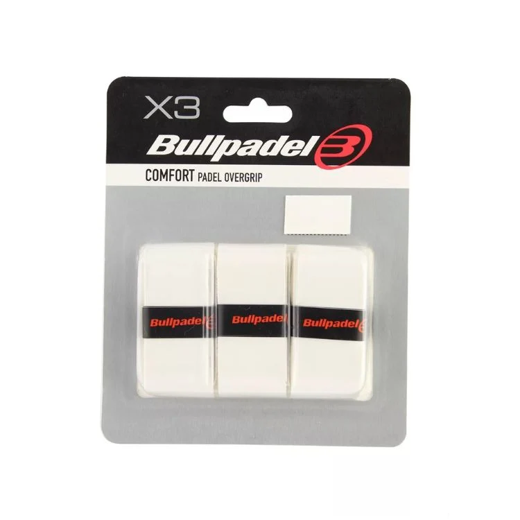 Bullpadel Overgrip Comfort Wit 3 Pack