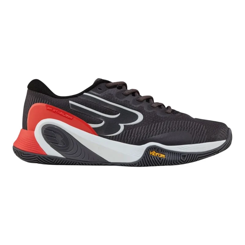 Bullpadel Padelschoen Hack Vibram 26I Heren Donkergrijs