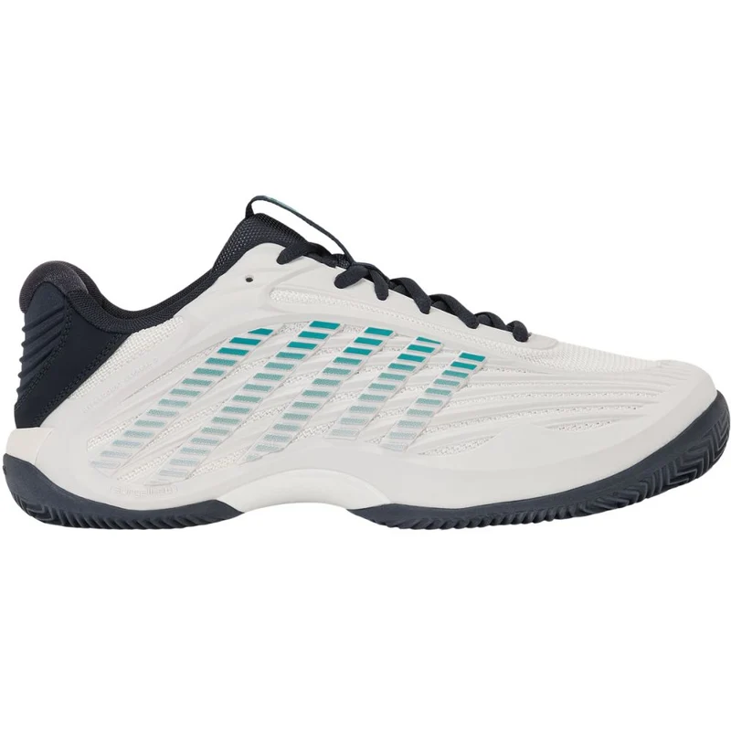 K-Swiss Tennisschoen Padelschoen Hypercourt Express 3 Clay Heren Wit Blauw