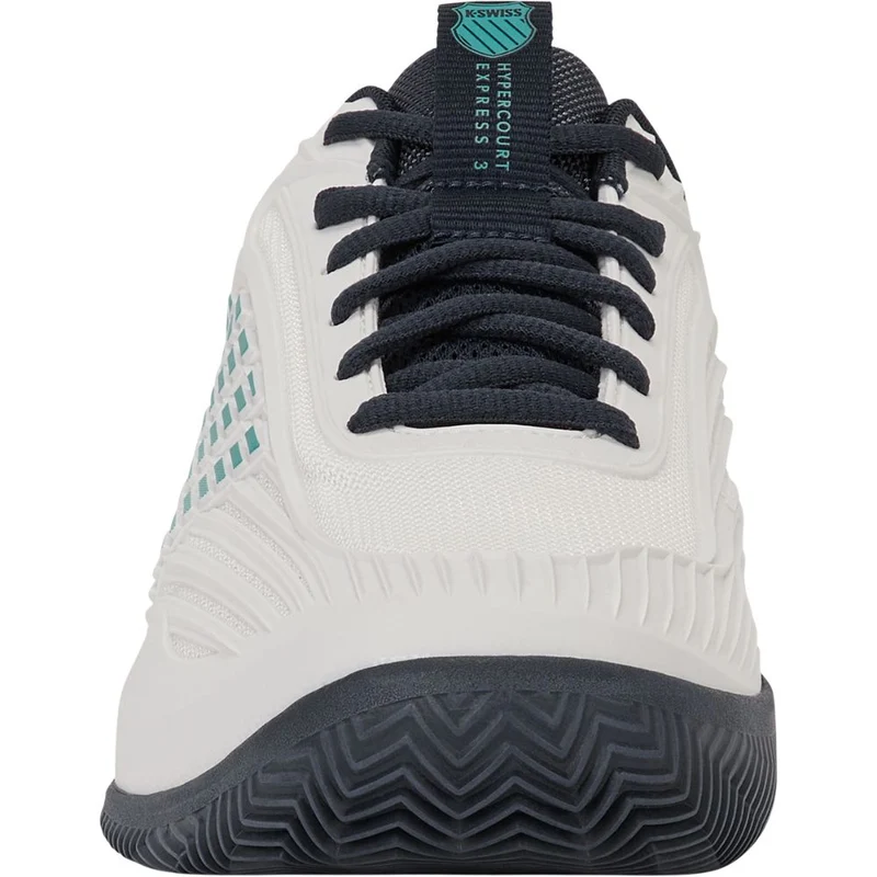 K-Swiss Tennisschoen Padelschoen Hypercourt Express 3 Clay Heren Wit Blauw