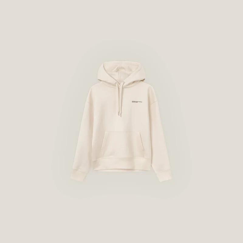 Relaxed Heavy Offcourt Hoodie - Off-White