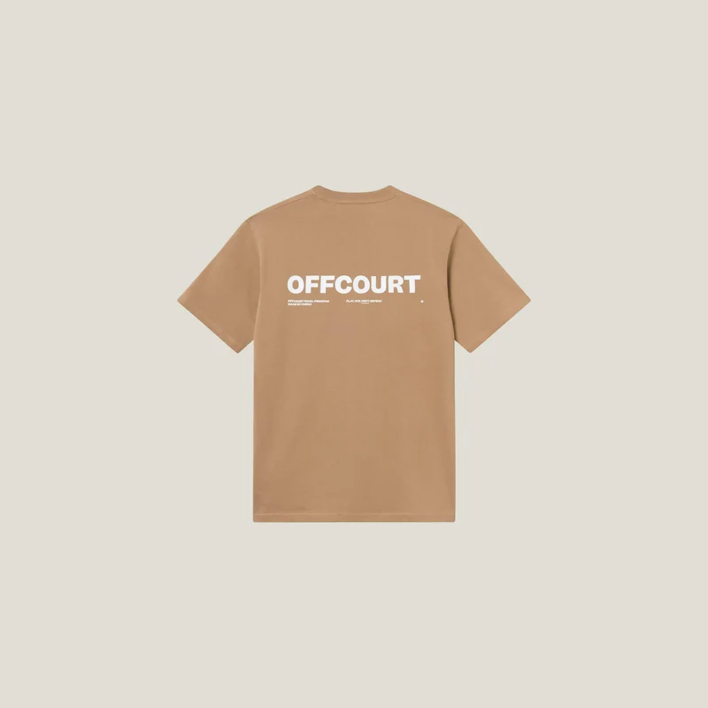 Relaxed Heavy Offcourt T-Shirt - Braun