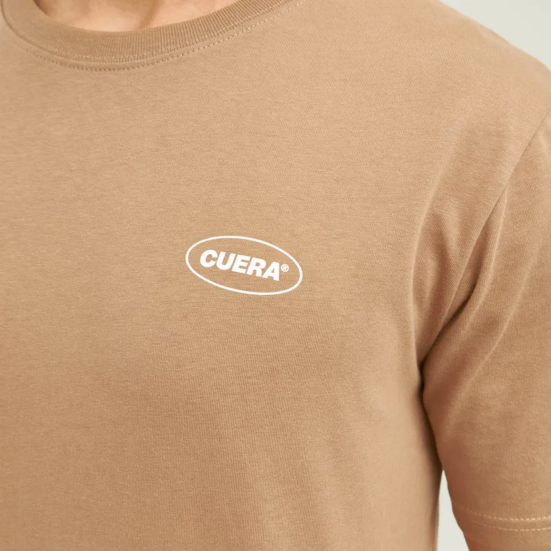 Relaxed Heavy Offcourt T-Shirt - Braun
