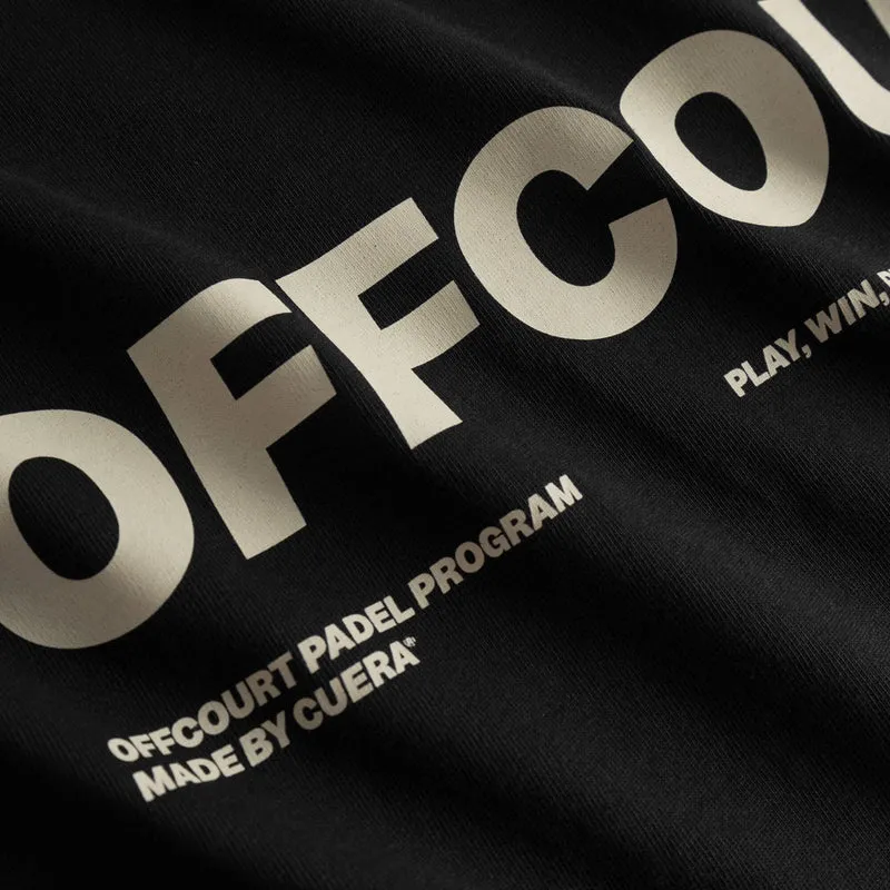 Relaxed Heavy Offcourt T-Shirt - Schwarz