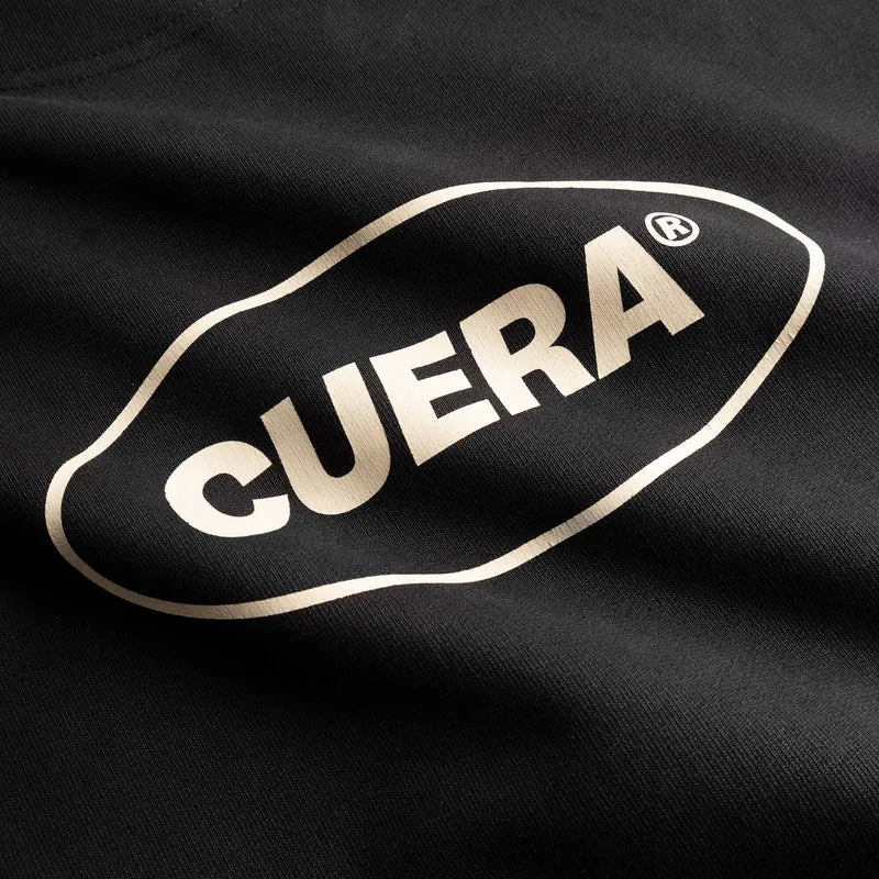Relaxed Heavy Offcourt Hoodie - Schwarz