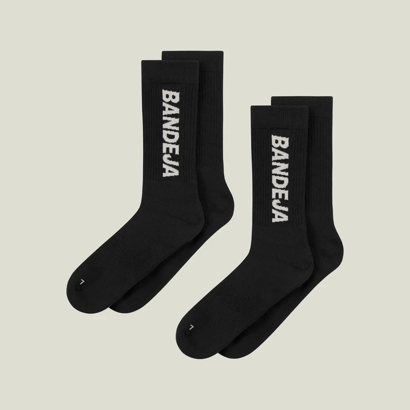 4-Padel Crew Socks - Schwarz