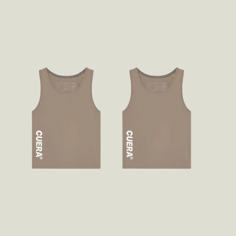 Oncourt Walnut Slim Tank Top 2-pack