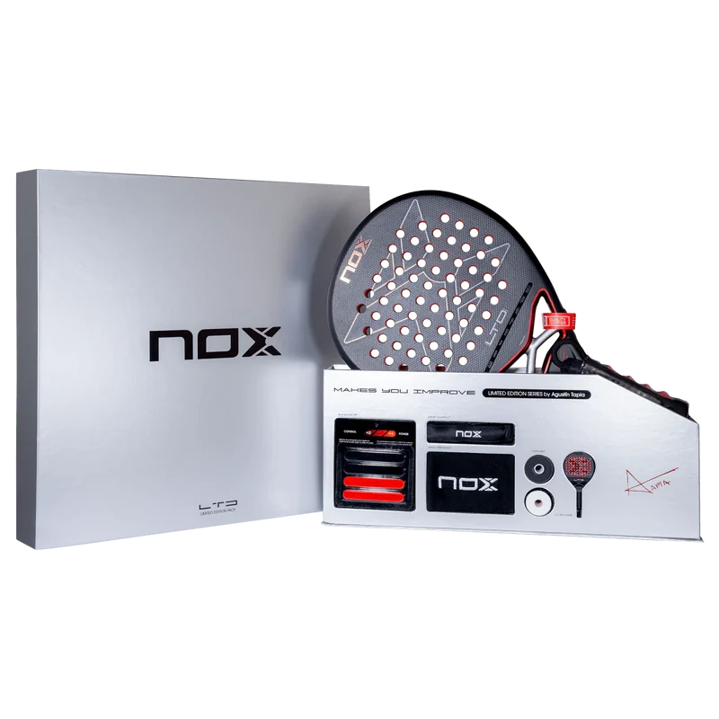 NOX AT10 Genius 12K LTD 2026 Padelracket Pack