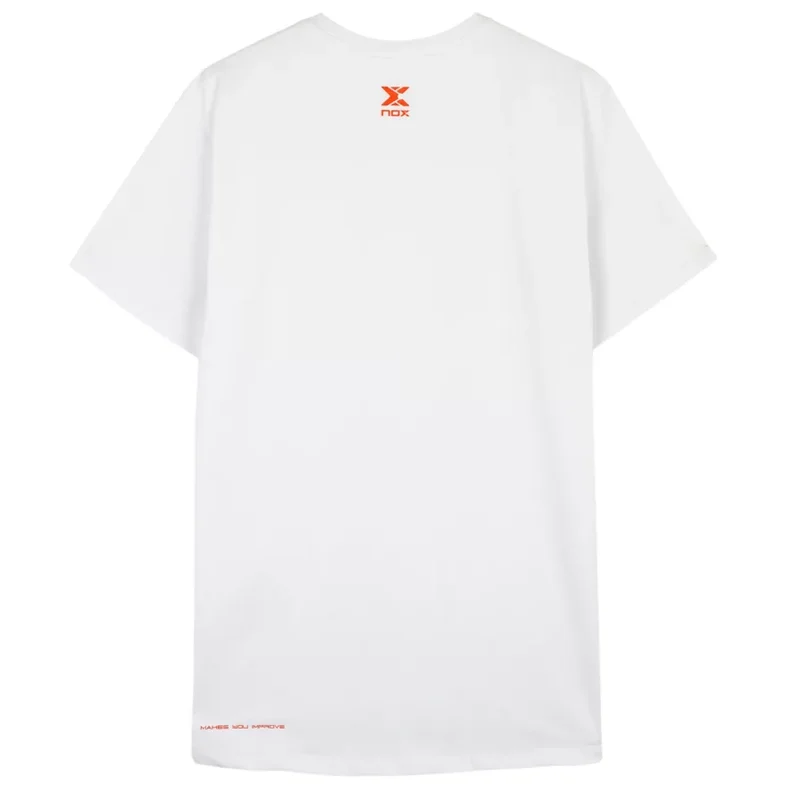 NOX Team Padelshirt Wit Heren