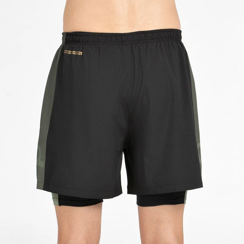 Bullpadel Premier Padel Pingu Padelshort Zwart Heren
