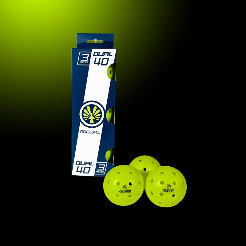 Pickleball 3er Set Bälle Dual 40 - Pickleball Bälle