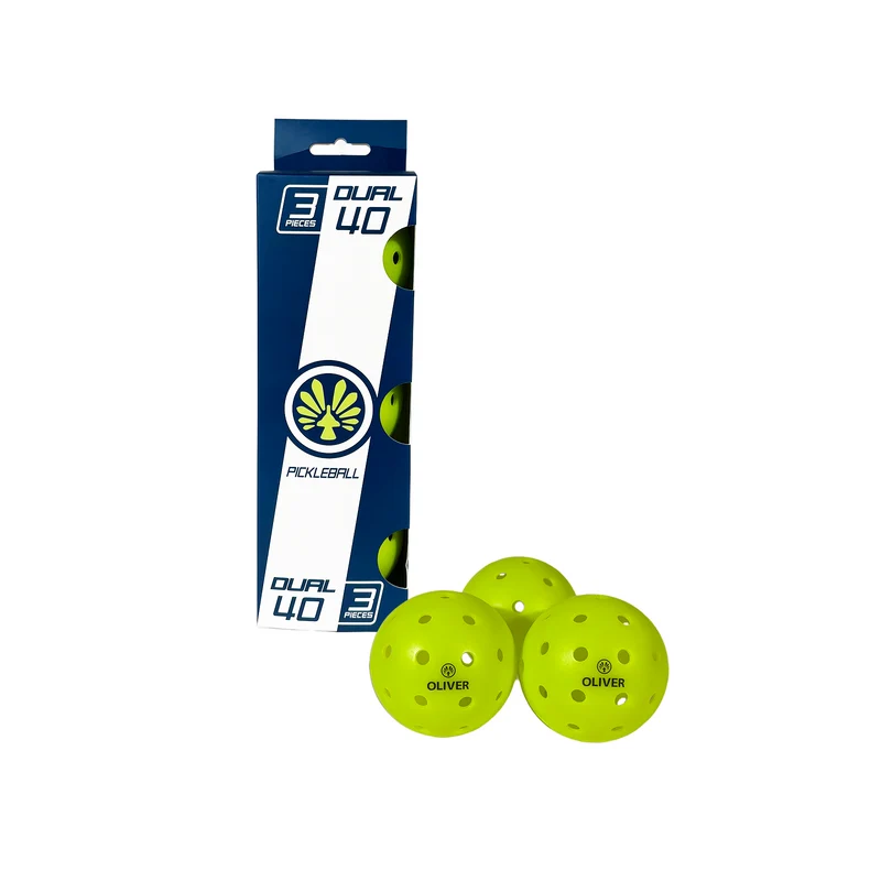 Pickleball 3er Set Bälle Dual 40 - Pickleball Bälle