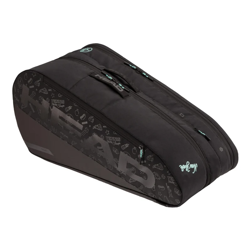 Tour L Neon 2025 Schlägertasche 9er - schwarz