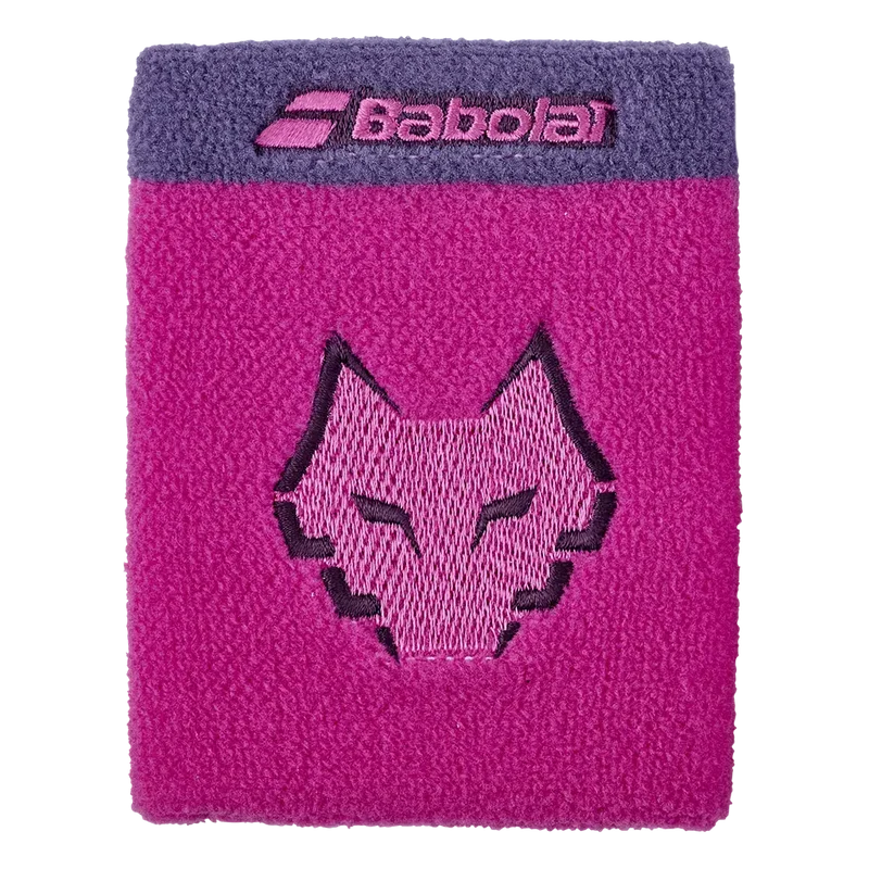 Muñequera Babolat Lebrón Terry Jumbo Raspberry 2027