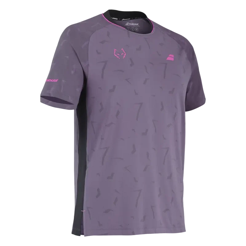 Camiseta Babolat Replica Black Plum 2027 J. Lebrón