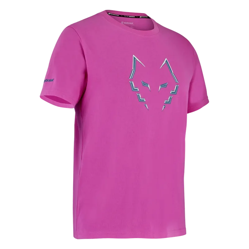 Camiseta Babolat Algodón Raspberry 2027 J. Lebron