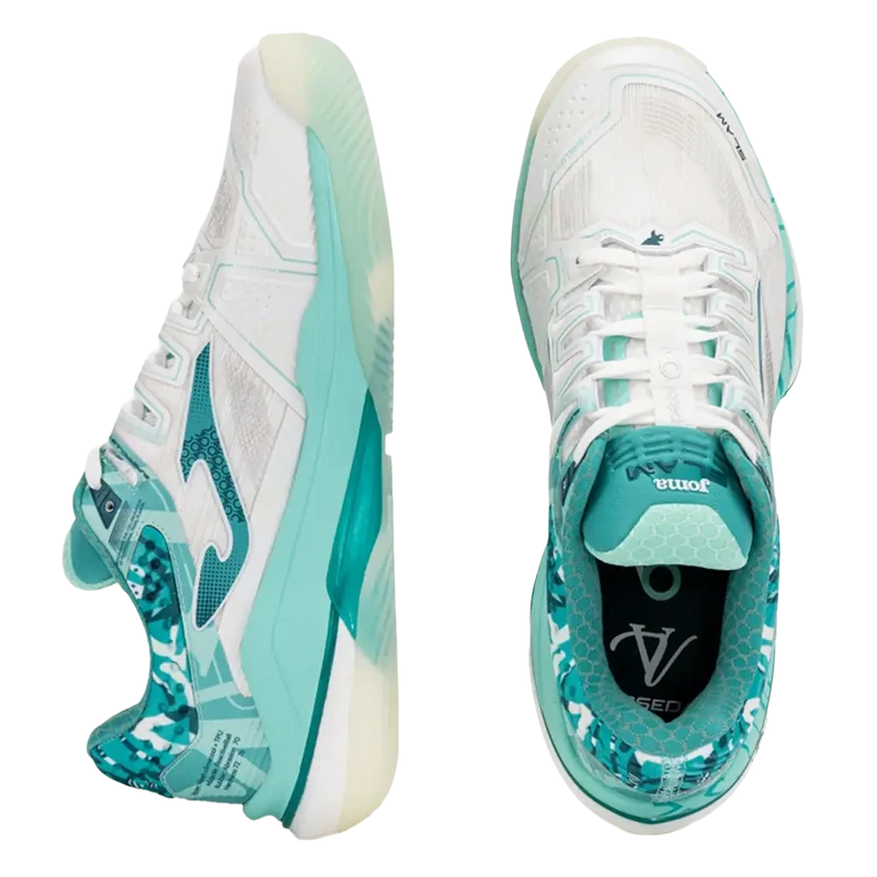 Zapatillas Joma Slam Mujer Verde/Blanco 2026 V. Virseda
