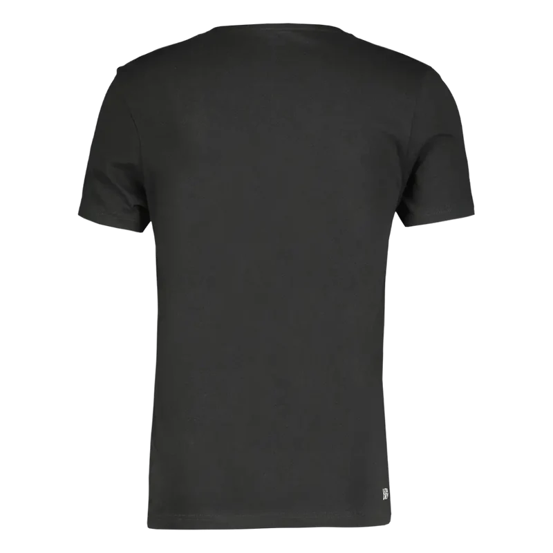 Camiseta Lacoste Regular Logo Grande Negro 2026