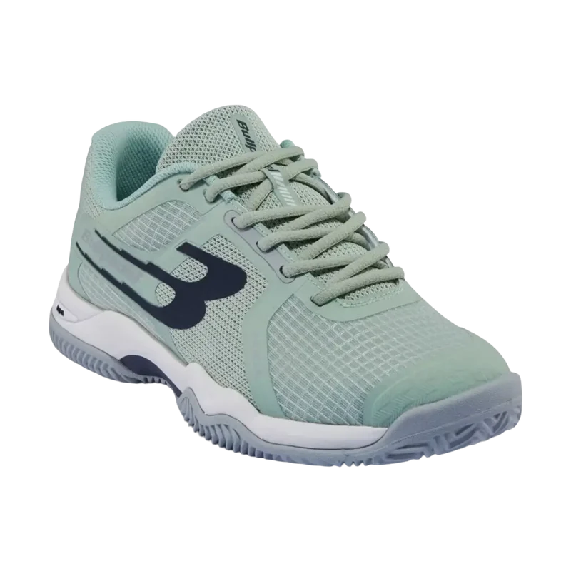 Zapatilla Bullpadel Indiga W 26I Verde Mujer 2026